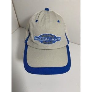 Original Treasure Island Brand Mesh Strap Back Trucker Baseball Hat Cap NWOT